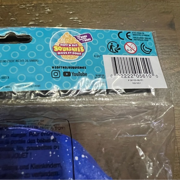 ✅ pink and purple cupcake squishie Soft n Slo slow rise. New in package - Picture 4 of 8